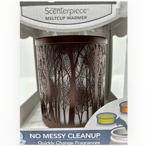 NWT- Yankee Candle Scenterpiece Meltcup Warmer TWILIGHT SILHOUETTES w/ LED Timer